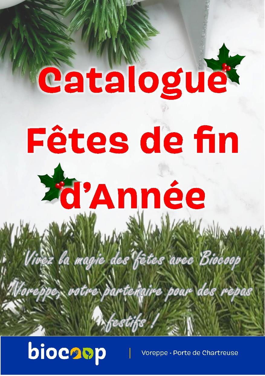 Catalogue Fête de fin d'année 2024 