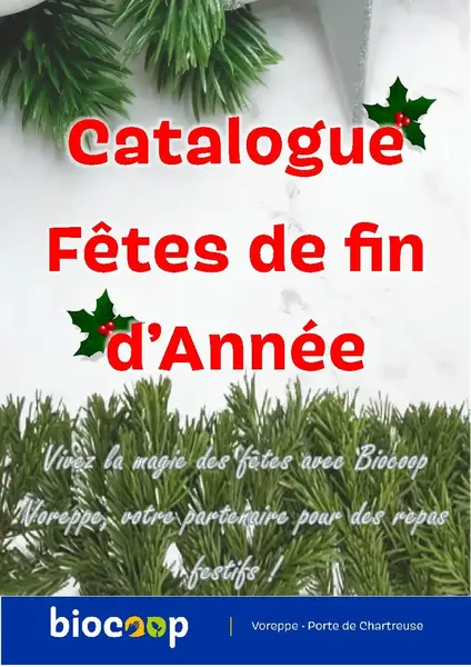 Catalogue Fête de fin d'année 2024 